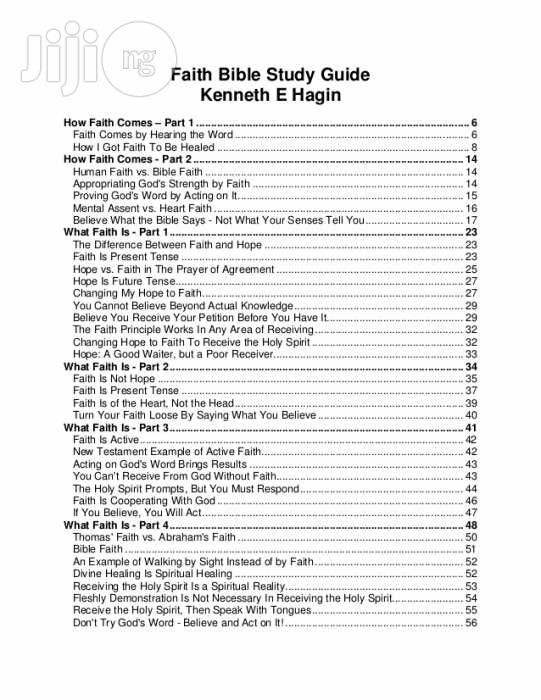 Bible Faith Study Course 2nd Edition by Kenneth E. Hagin