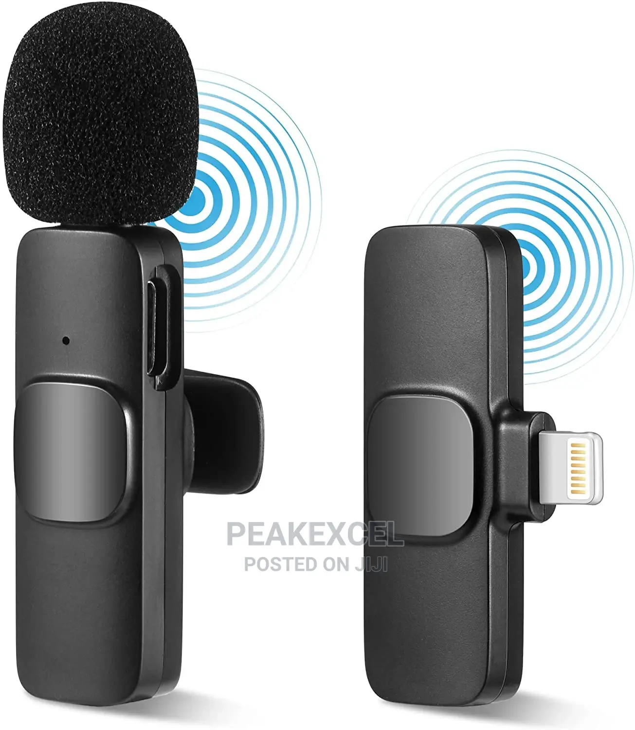 Live Streaming Wireless Lapel Mic for iPhone and Ios Devices