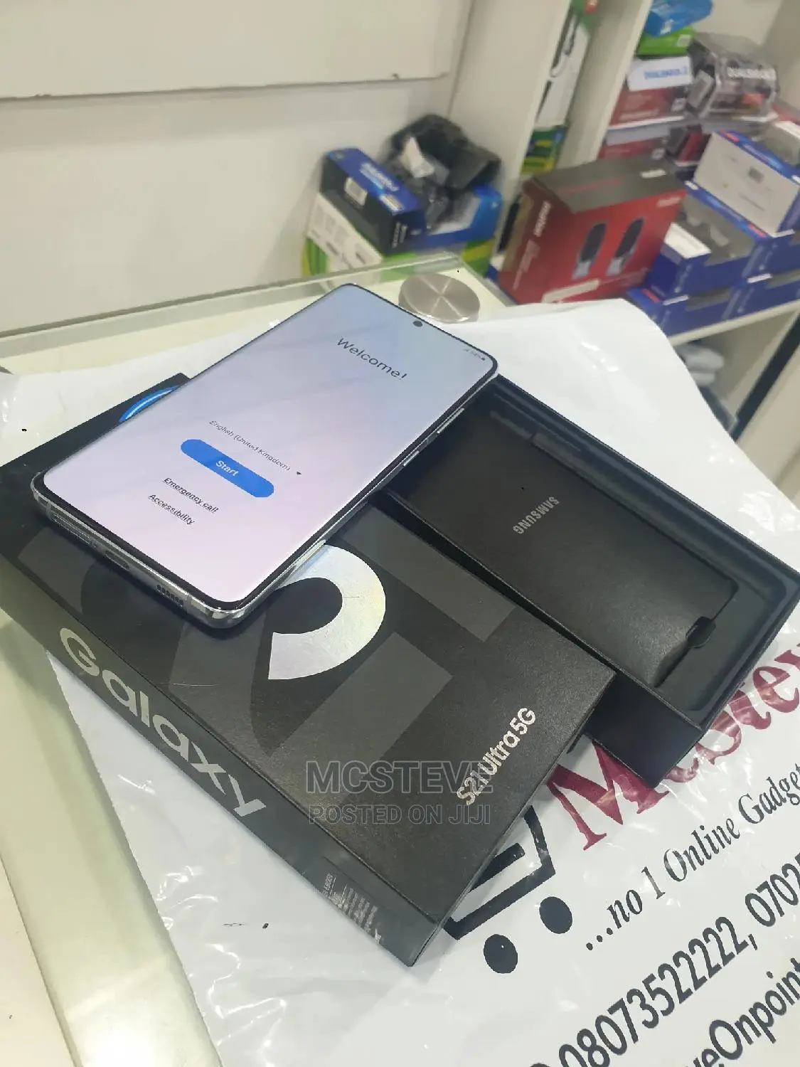 Samsung Galaxy S21 Ultra 5G 256 GB Silver
