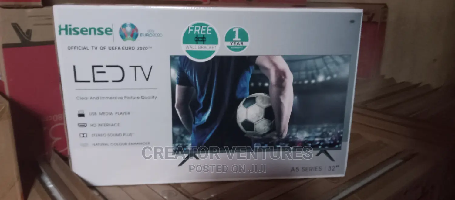 32" Hisence LED TV Tiny Frame,Digital Pictures,WIDE SCREEN.