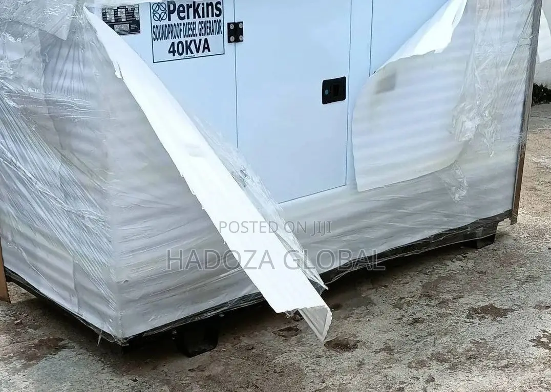 40kva Perkins Soundproof Diesel Generator - Uk Made
