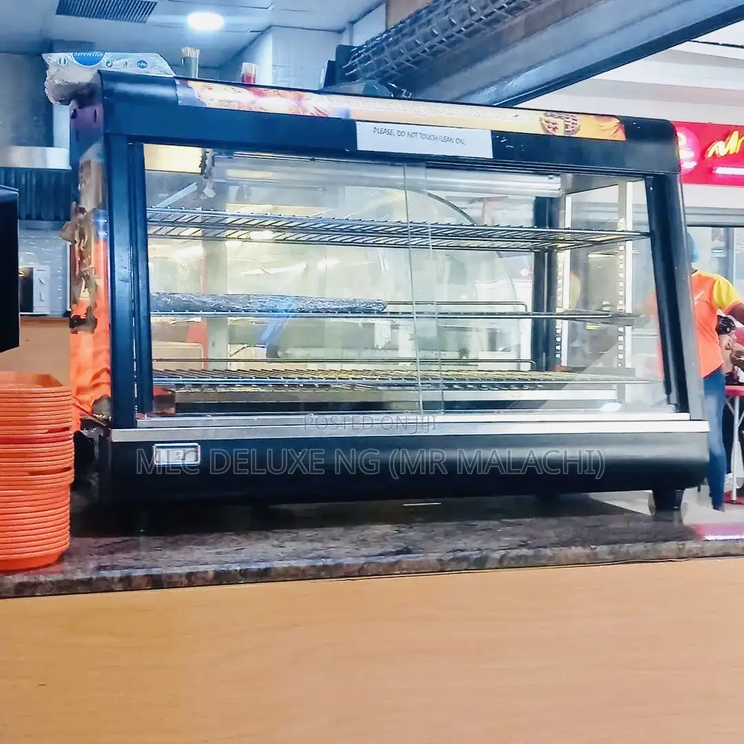 3ft Black Multi Purpose Food Display Warmer/Heated Cabinet