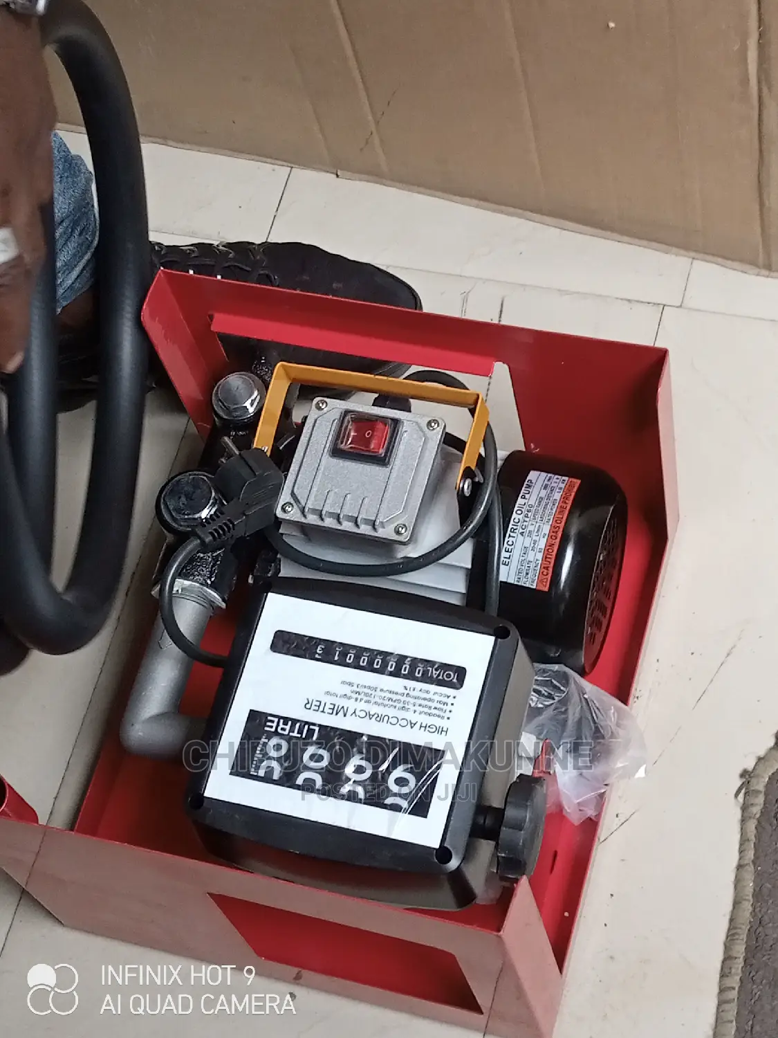 Gas Pump With Meter