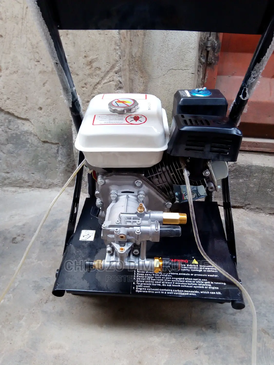 Gasoline High Pressure Car Wash Machine