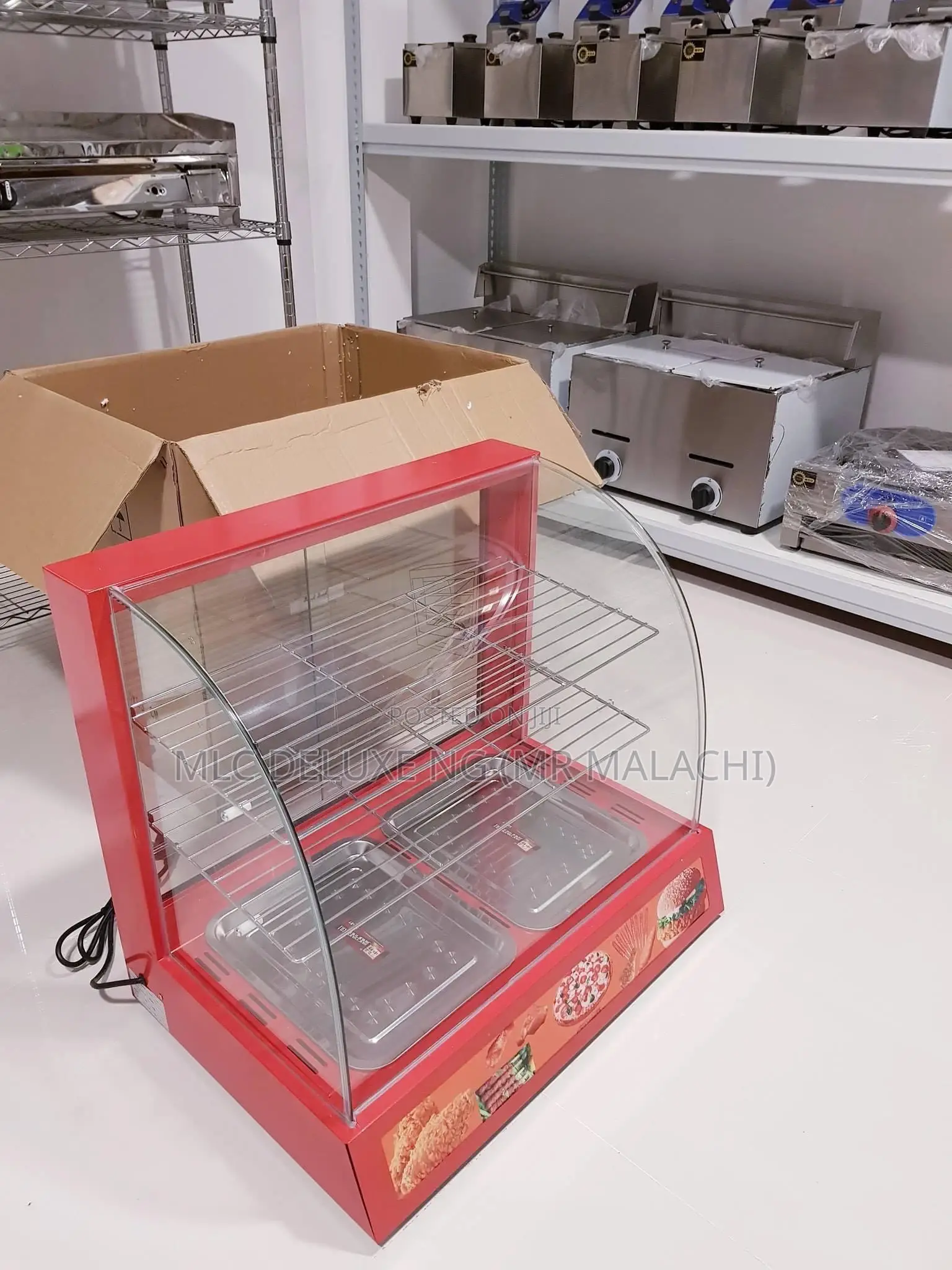 Multi Purpose Food Display Warmers/Snacks Warming Showcase