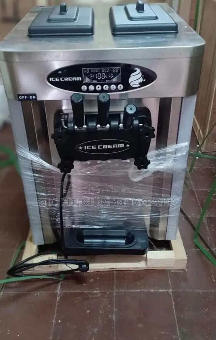 Soft Serve Ice Cream Maker/3 Nussles Ice Cream Machines