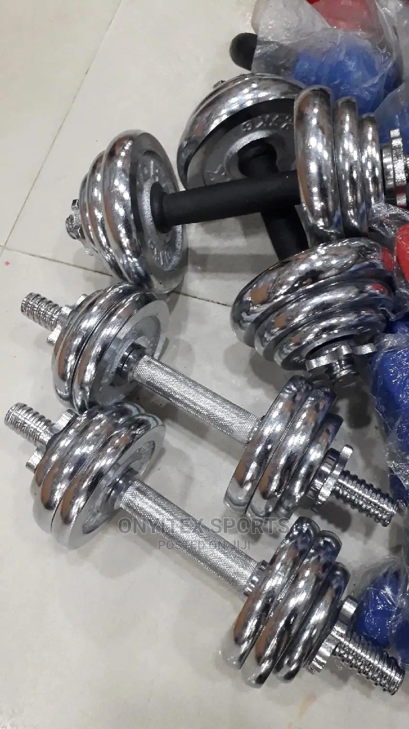30kg Chrome Dumbbells