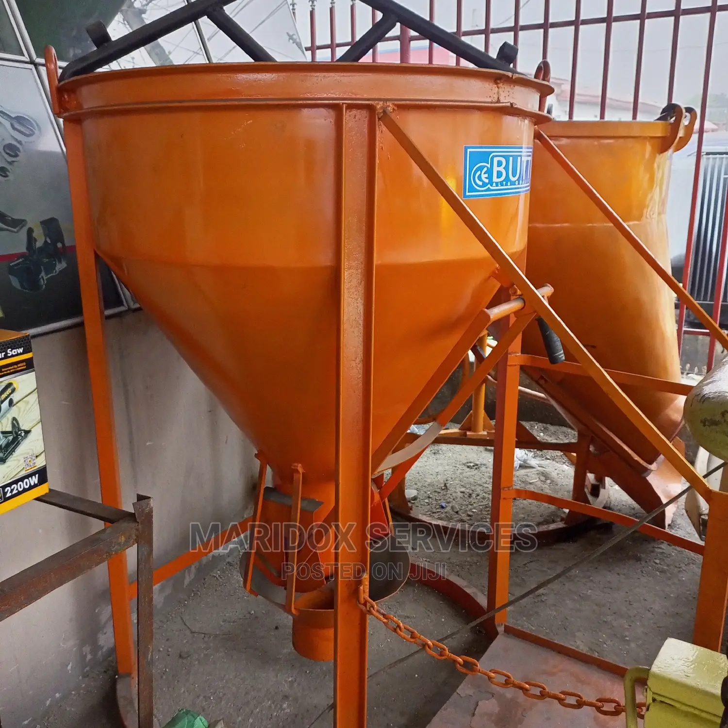 500ltrs Concrete Funel
