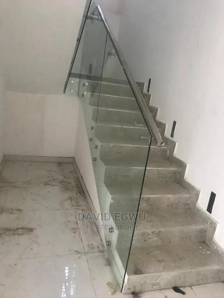 Frameless Glass Balcony and Stairs