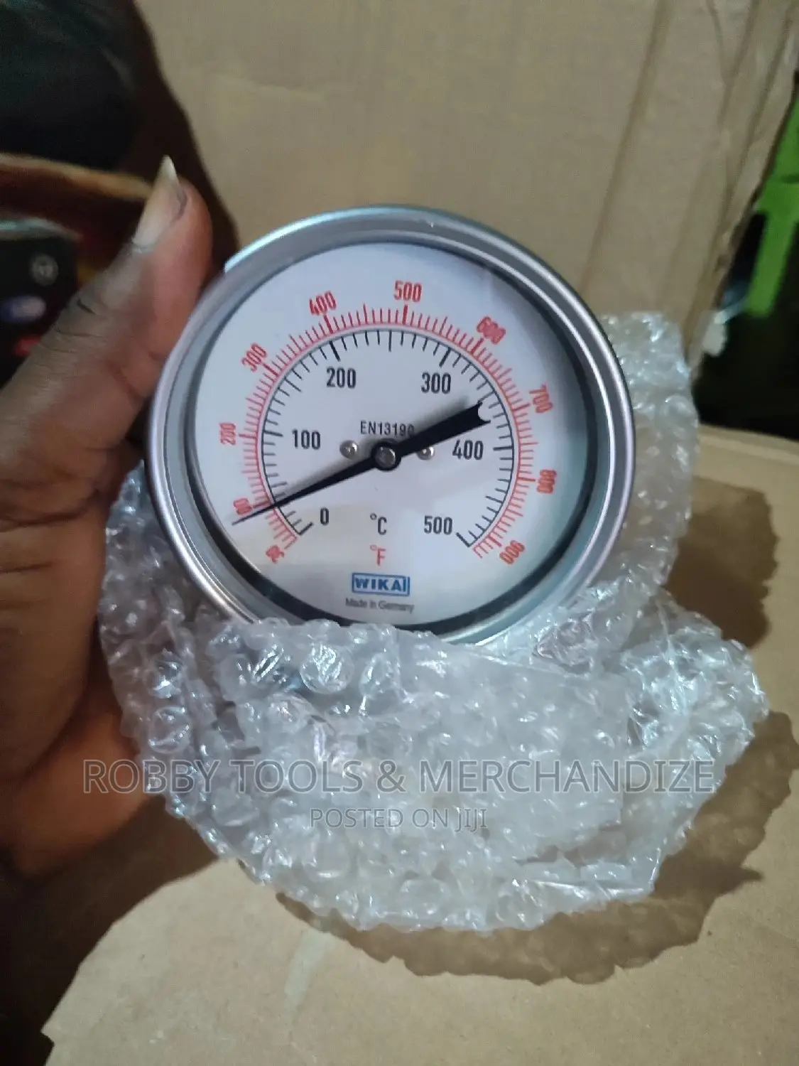 Temperature Gauge 500 Deg Cent. 4"Face