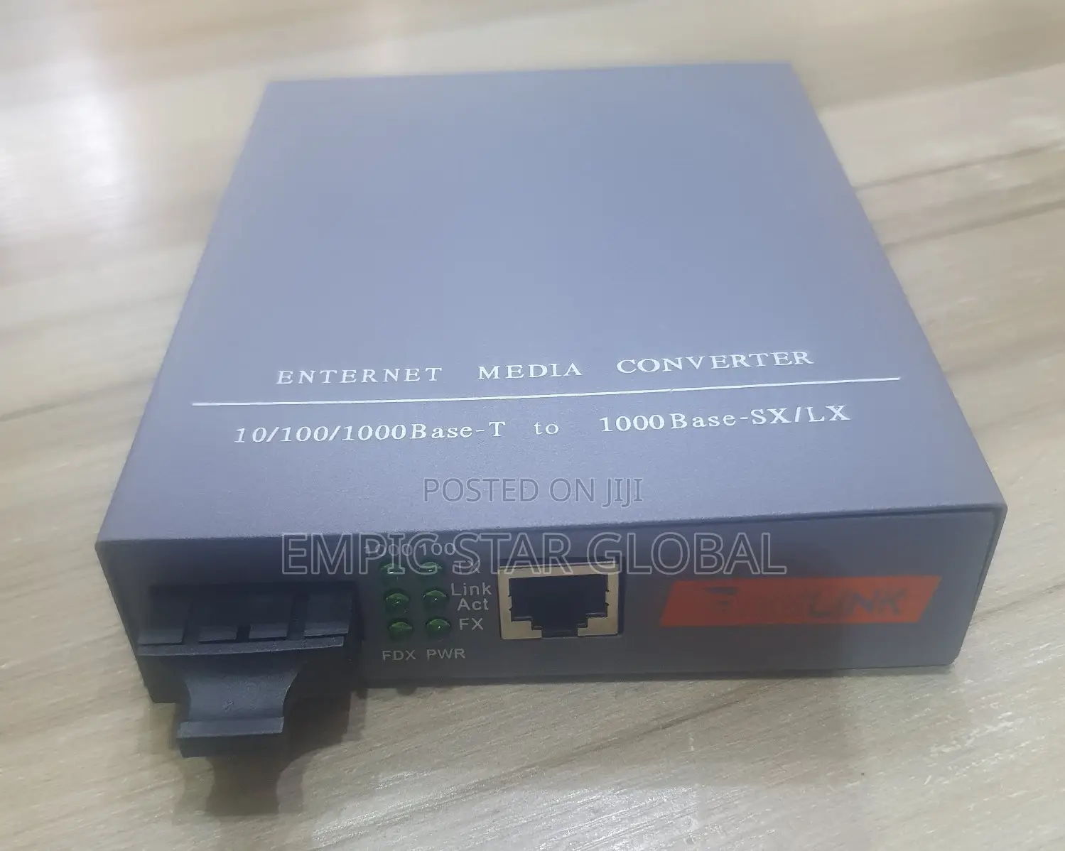 Fiber Media Converter Gigabit Upto 10km