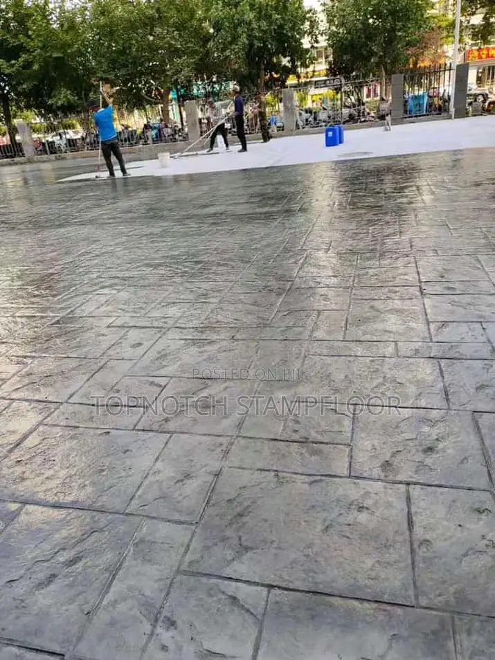 New Floor Decorative Stamping Design Stamp Floor
