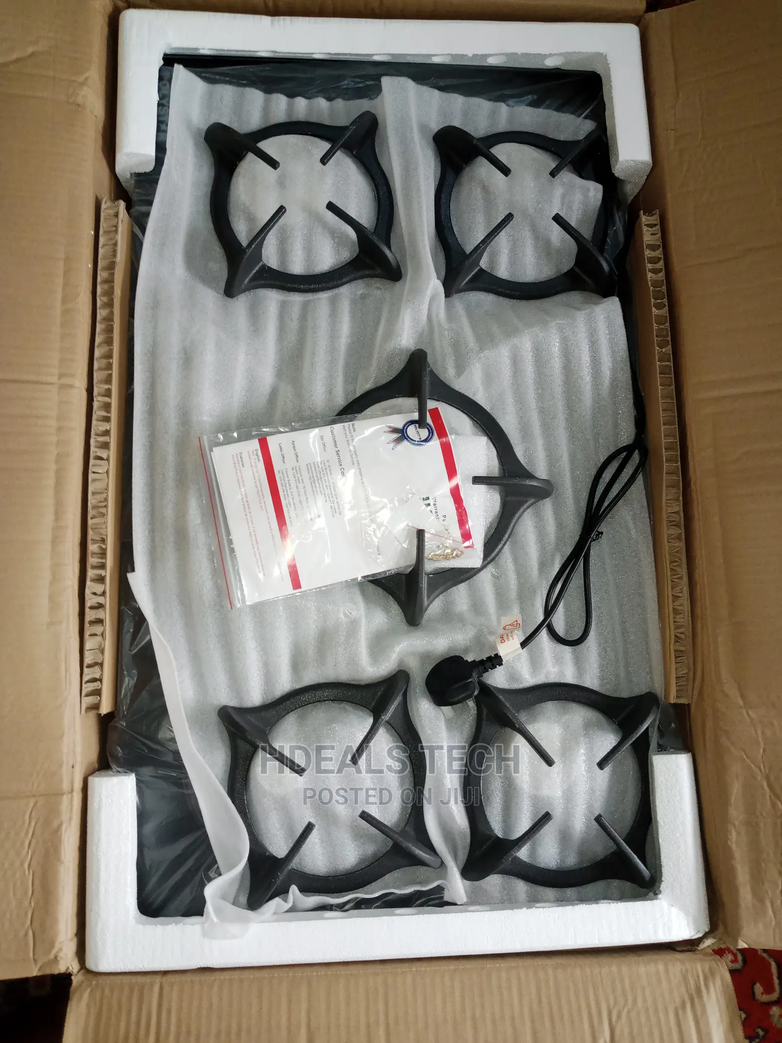 Polystar 5 Burners In-built Gas Hub PV-HBG5801