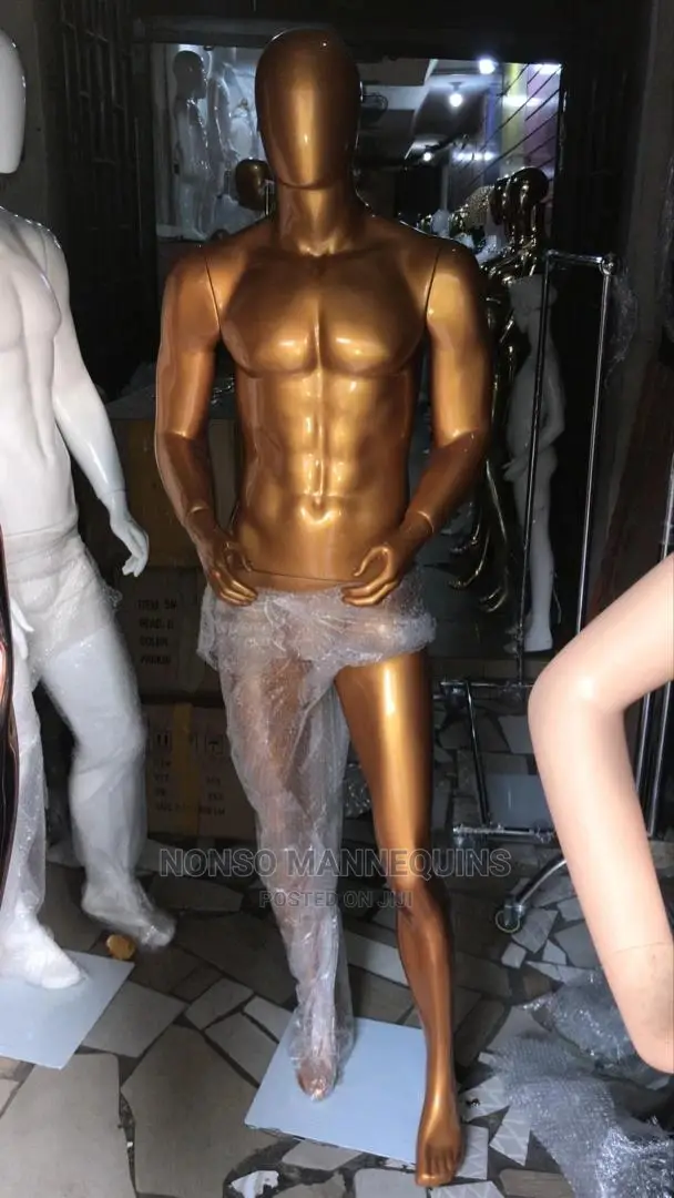 Fibre Gold Male Full Body Mannequin