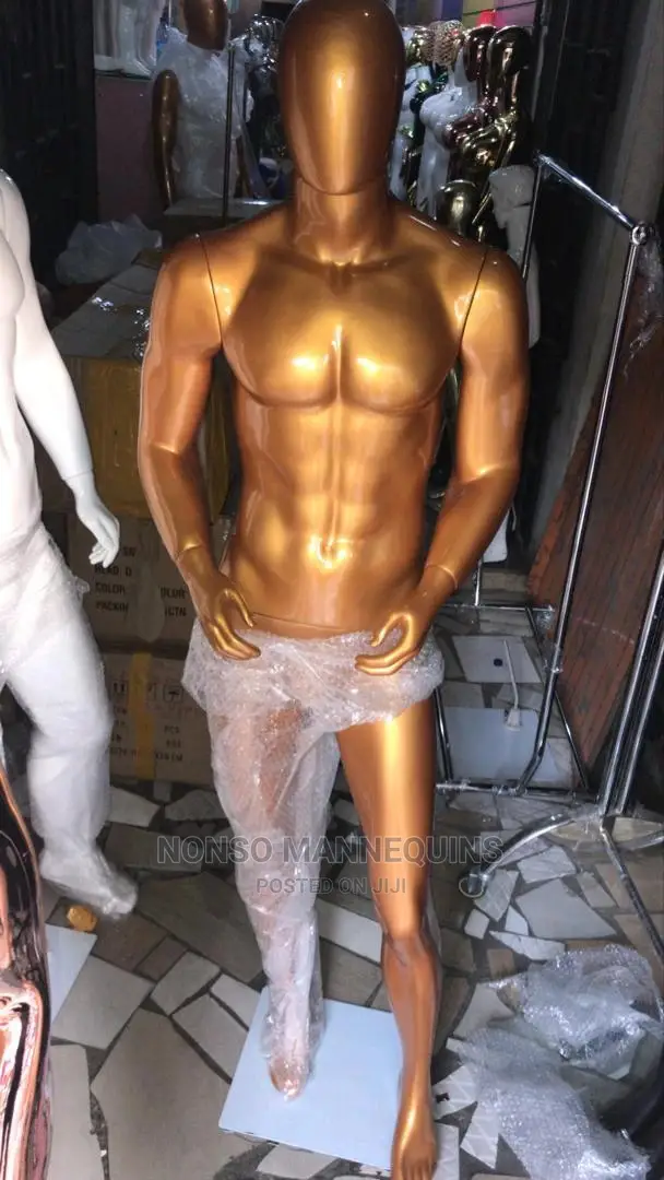 Fibre Gold Male Full Body Mannequin