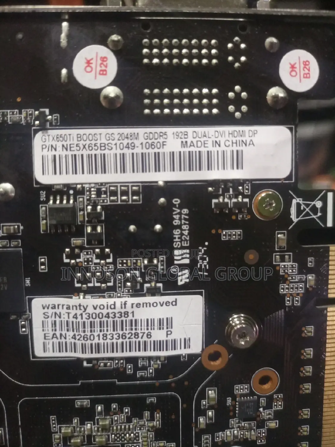 Gtx 650ti Boost Gs 2048m Gddr5