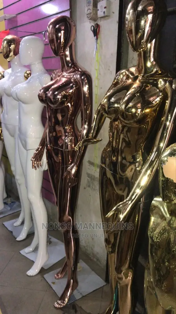 Female G6 Arcylic Chrome Mannequins