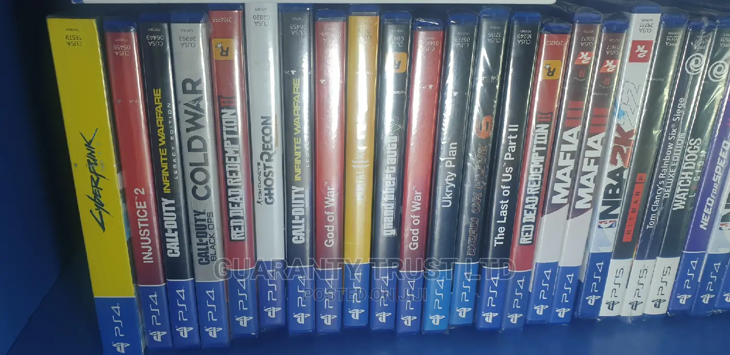 Ps4 Cds Games (Very Cheap)
