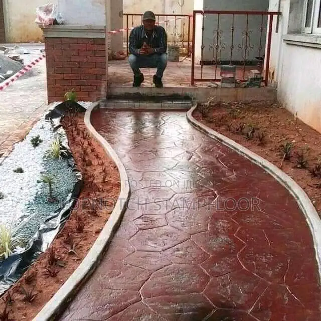 Polish Floor Design Increte Stamp Floor