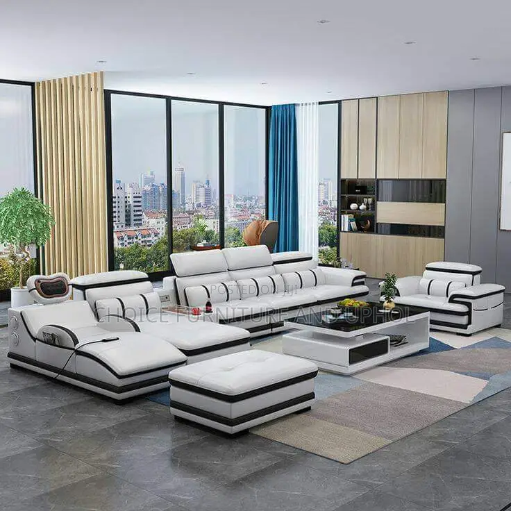 Sofa Set of Chair Plus Centre Table Made in Nigeria