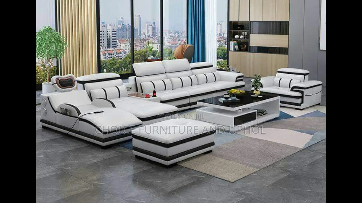 Sofa Set of Chair Plus Centre Table Made in Nigeria
