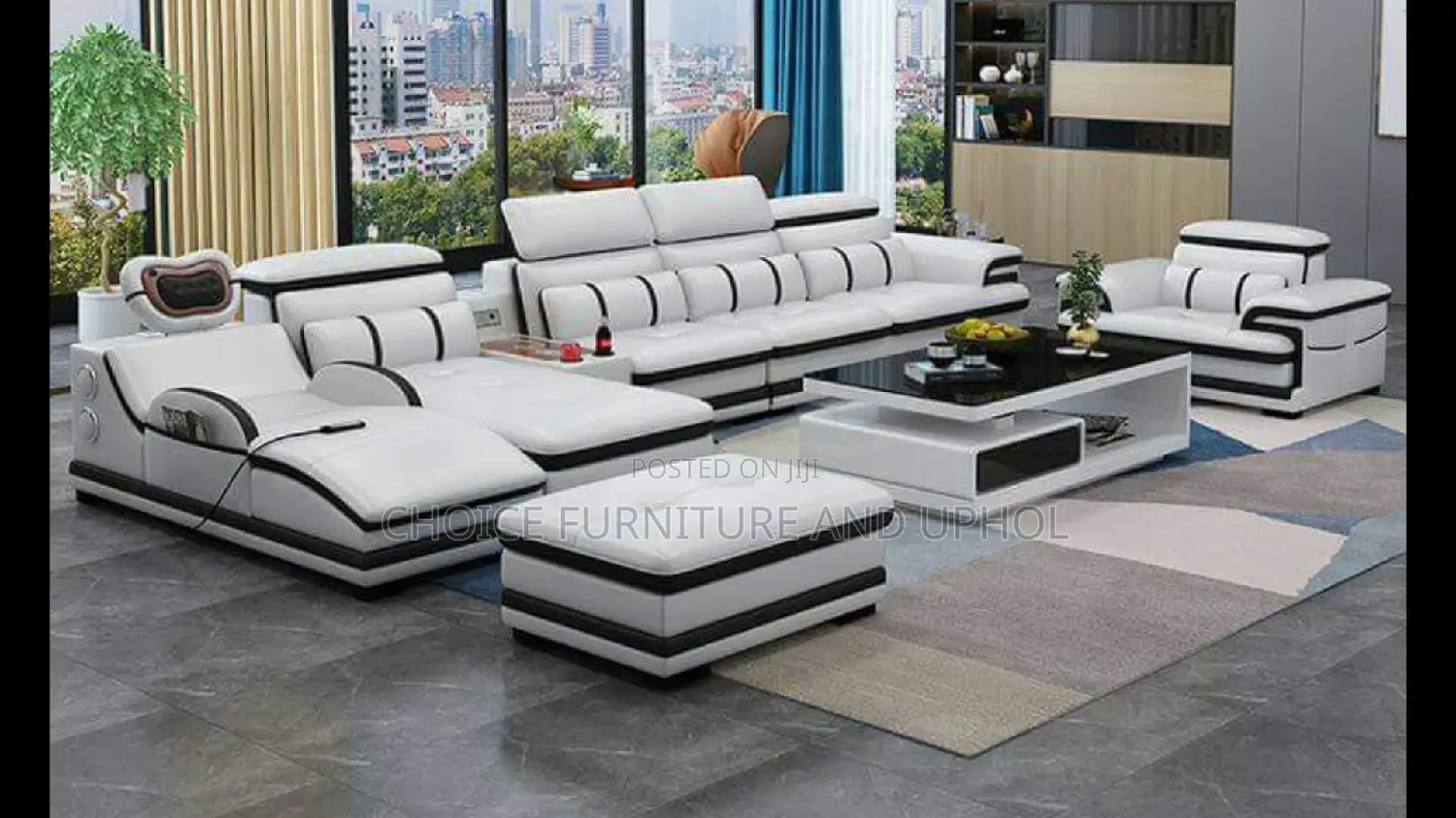 Sofa Set of Chair Plus Centre Table Made in Nigeria