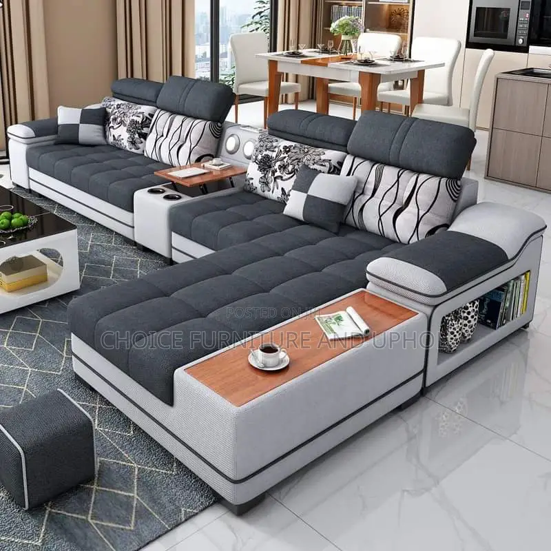 Sofa Set of Chair Corner Unit Plus Centre Table