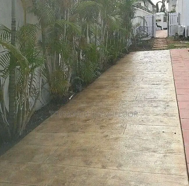 Exterior Stamp Floor Decor Finishing