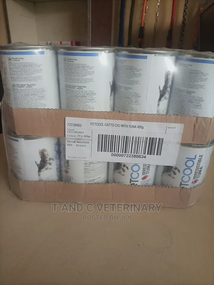 Petcool Cat Kitten Wet Tin Food 24cans