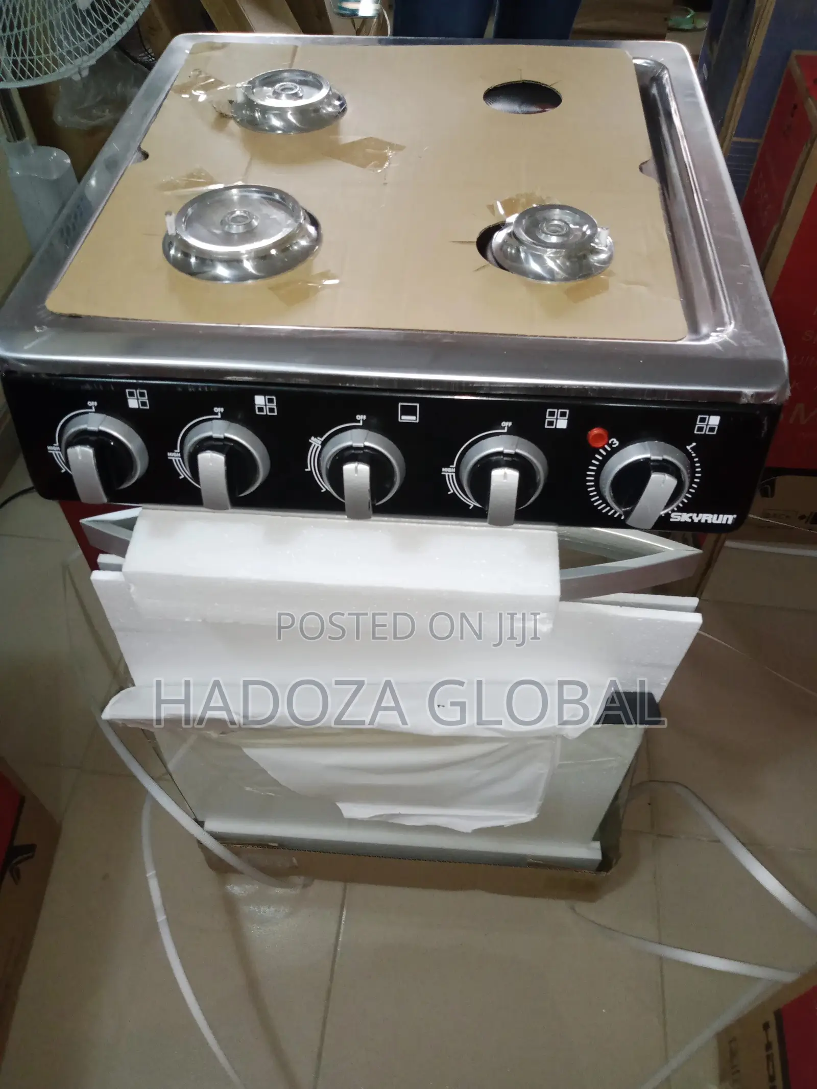 3gas Burner 1electric Burner Skyrun Gas Cooker With Oven