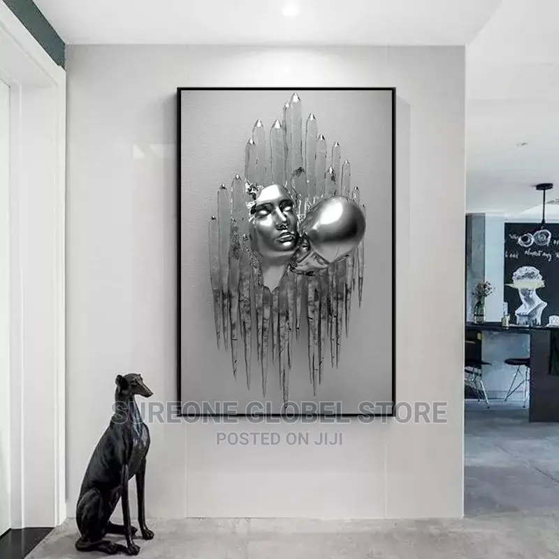 Sculpture Canvas Painting Romantic