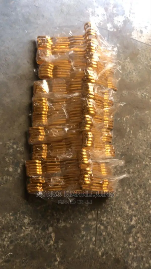 A Bundle of Gold Luxury Clothes Hangers