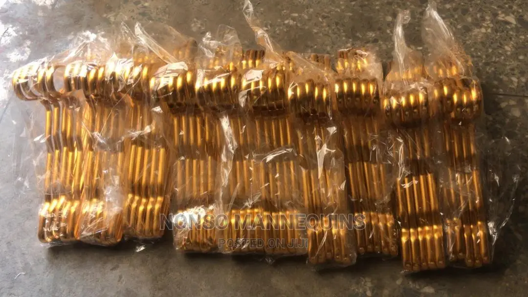 A Bundle of Gold Luxury Clothes Hangers