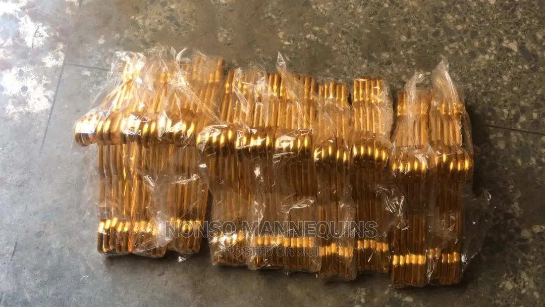 1 Bundle of Luxury Gold Hangers