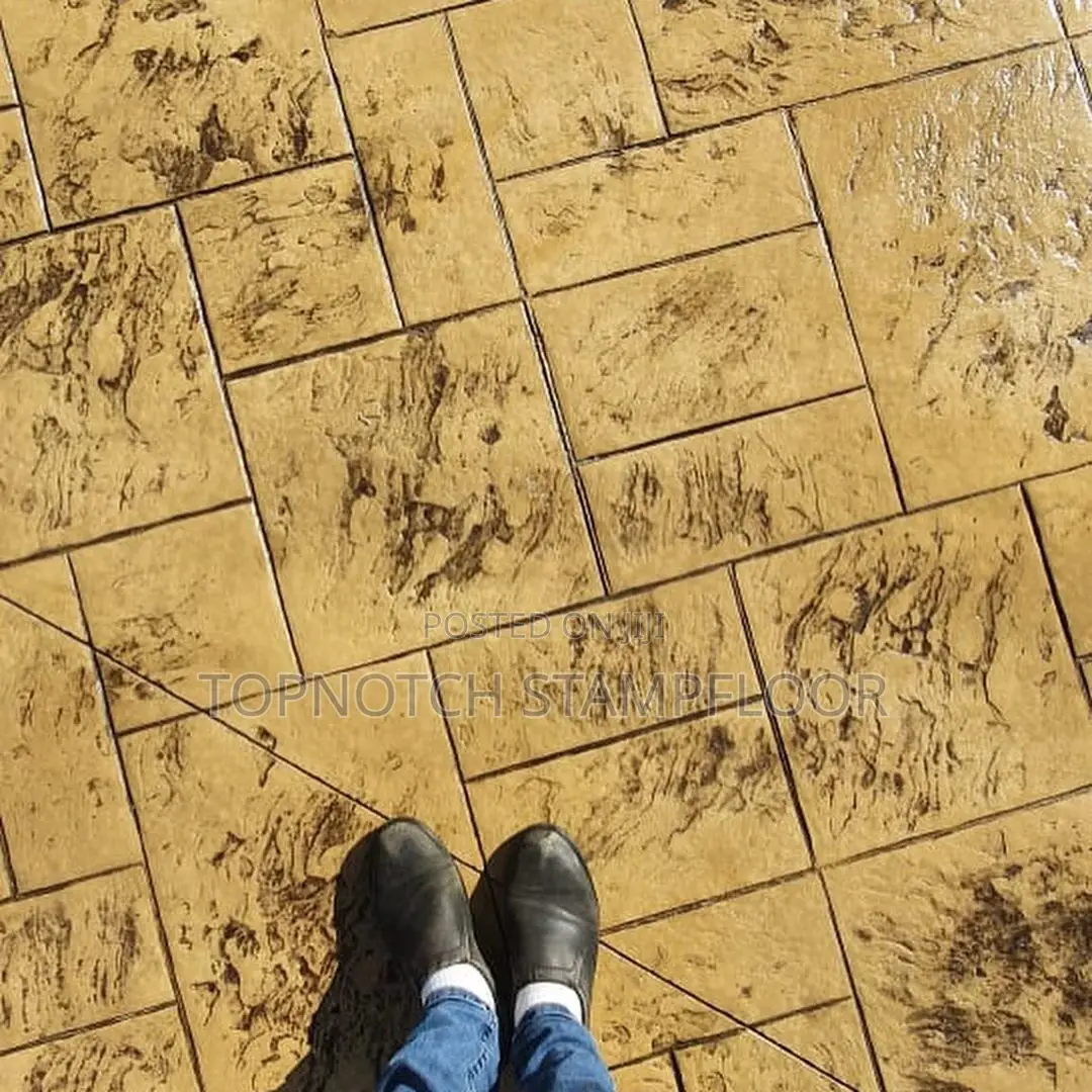 Concrete Floor Design Work/Exterior House Decorative