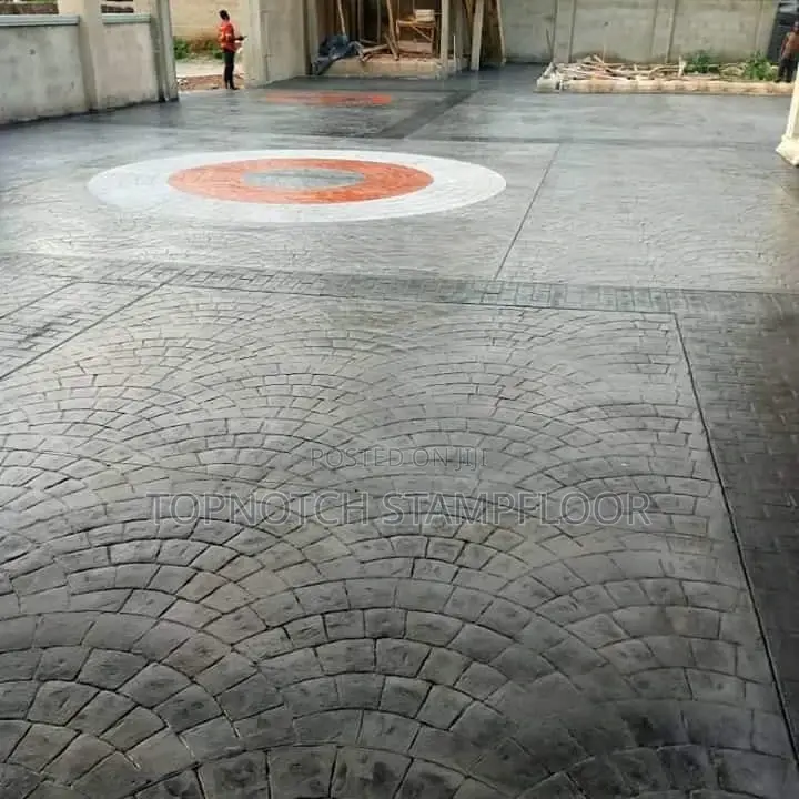 Concrete Stamp Floor Decor