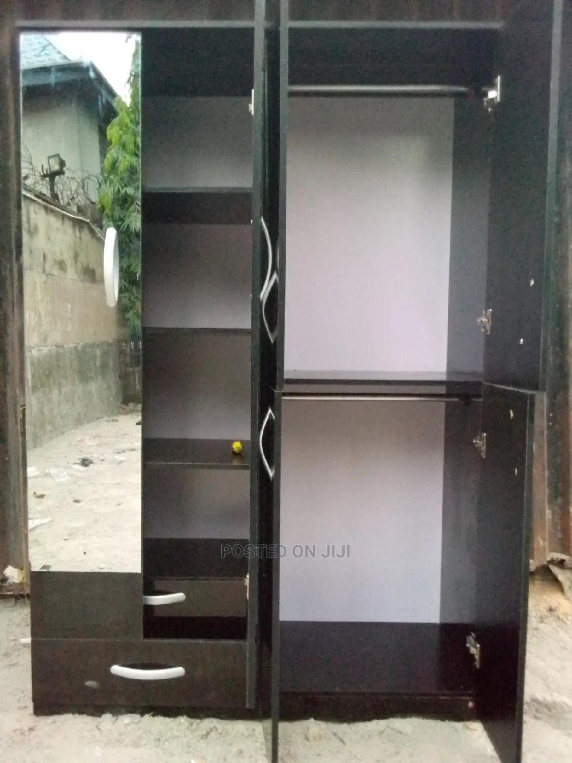 Big Wardrobe 6 by 4 Wardrobe + Glass + Inner Drawer