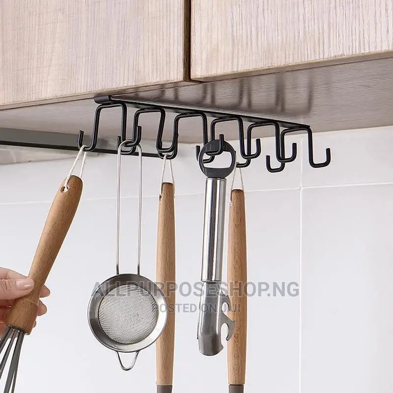 Steel Spoon/Mug Hanger Available in White Black