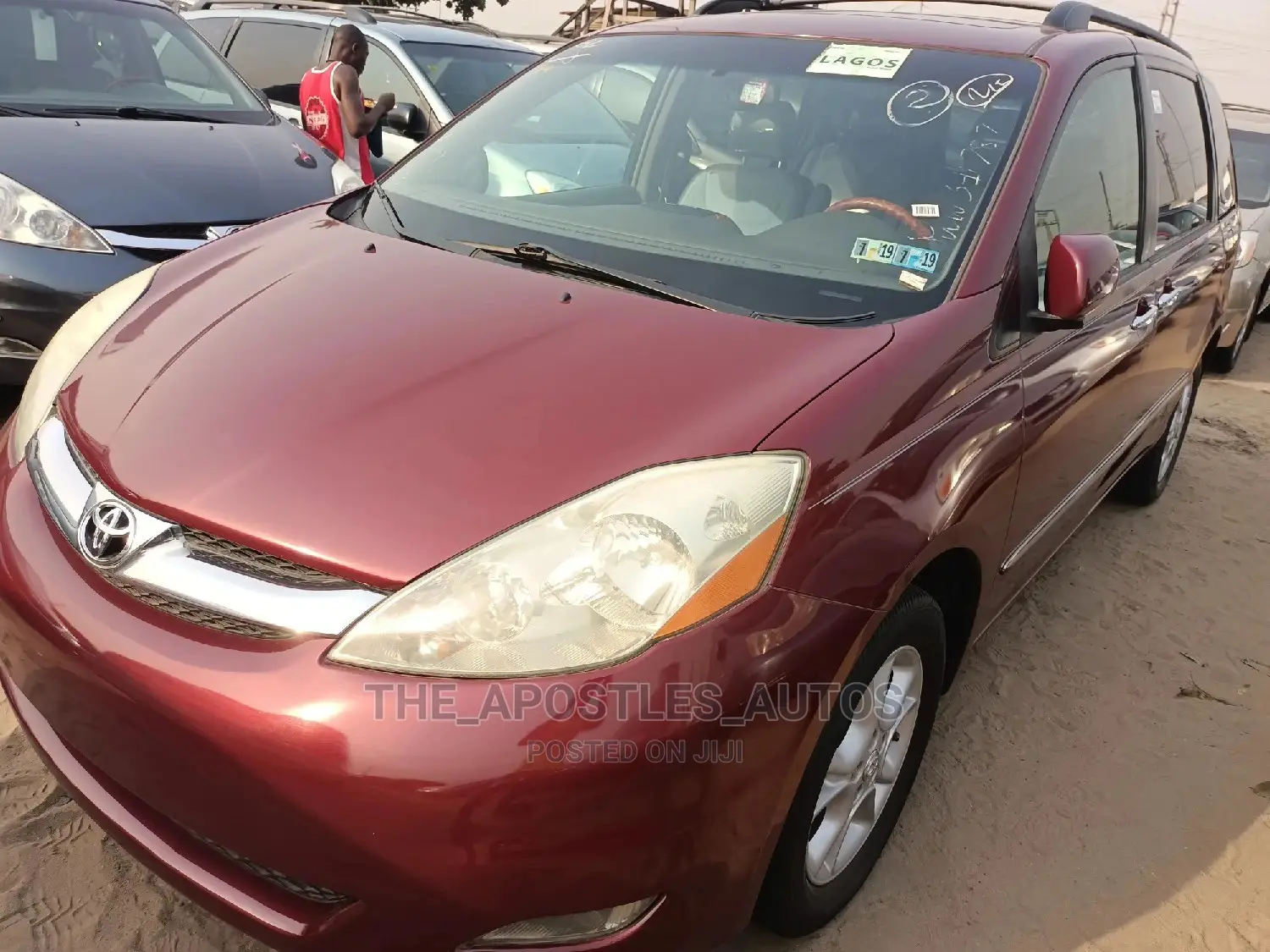 Toyota Sienna XLE Limited AWD 2006 Red