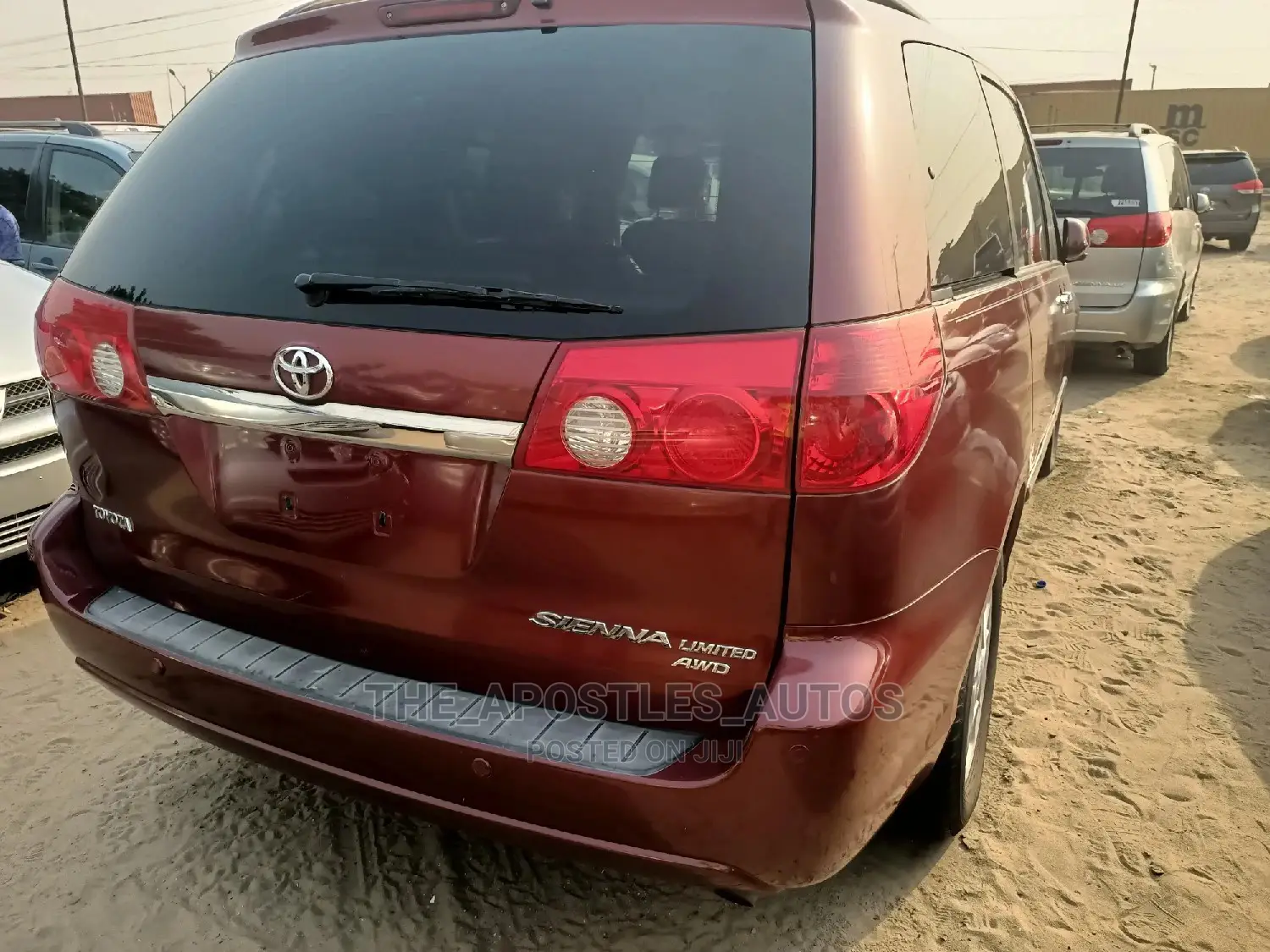 Toyota Sienna XLE Limited AWD 2006 Red