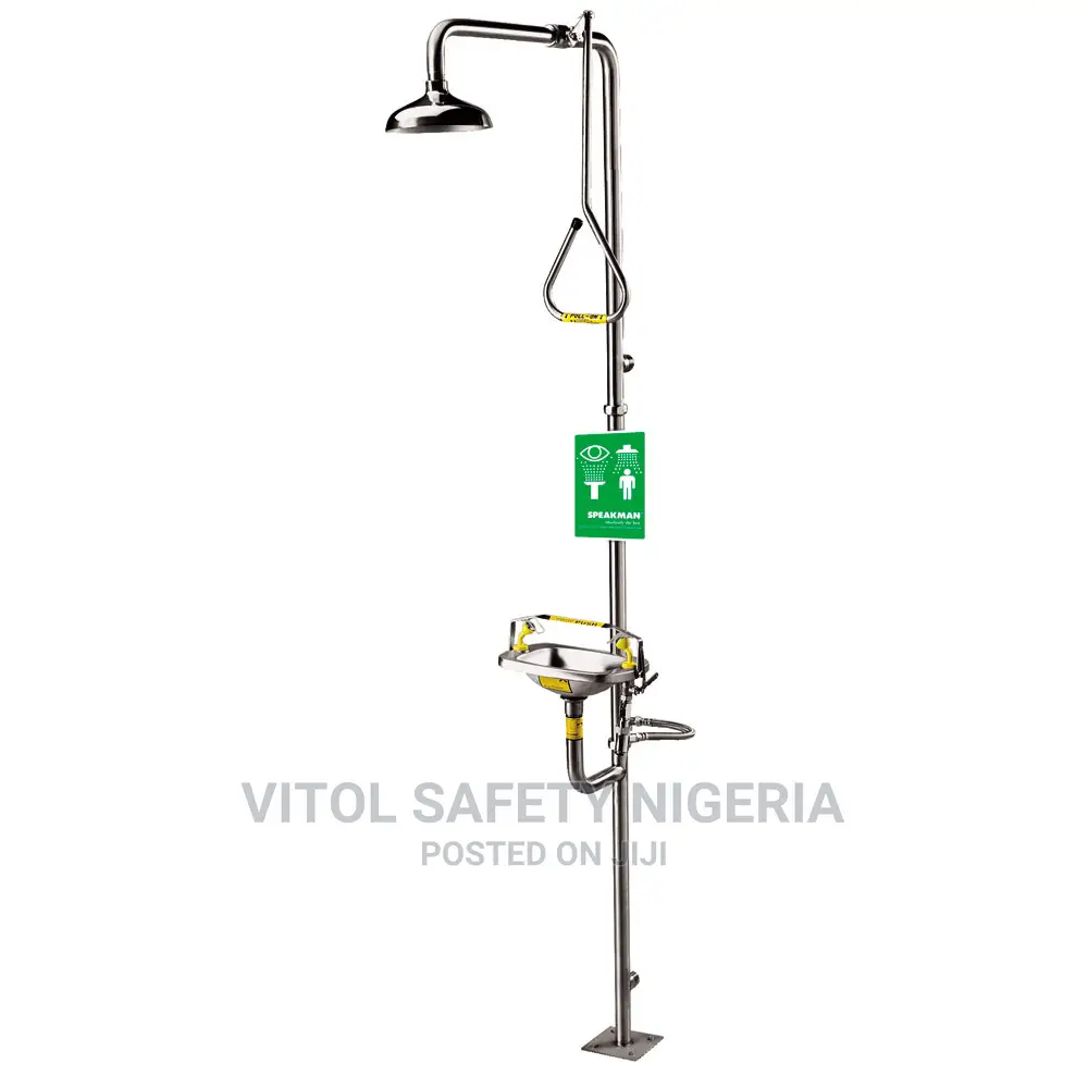 Stainless Steel Combine Emergency Eyewash Station