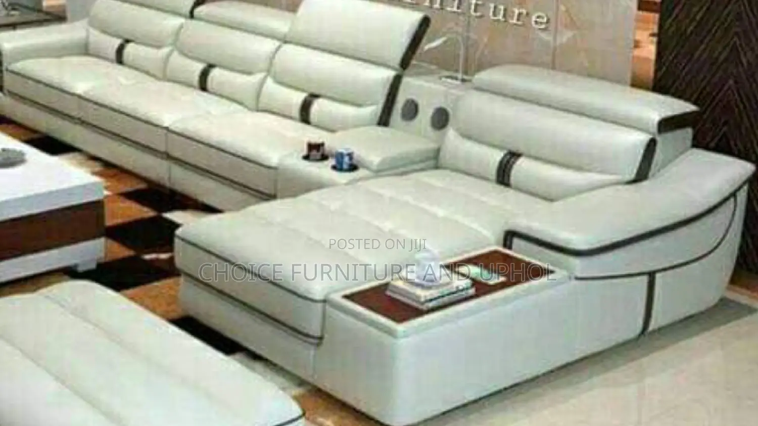 Sofa Set of Chair Corner Unit Plus Centre Table
