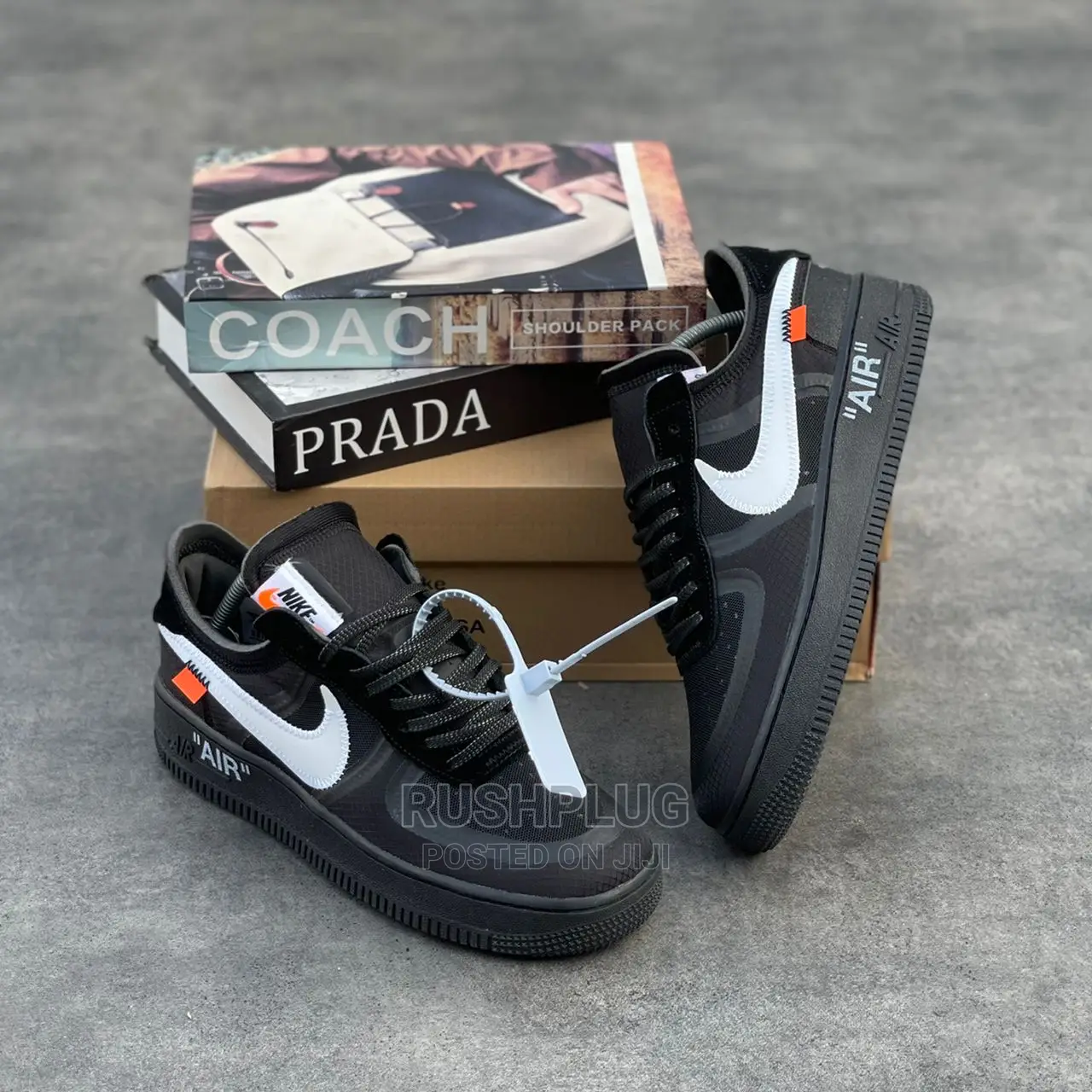 Off-white X Nike Air Force 1 Low Black