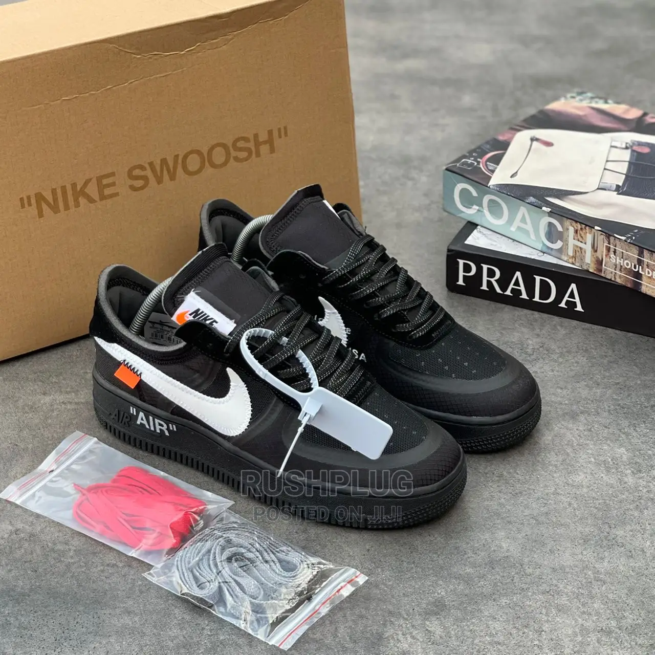 Off-white X Nike Air Force 1 Low Black