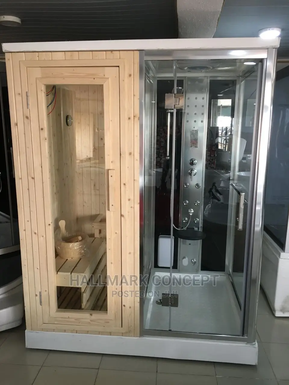 Executive England Sauna Shower Room