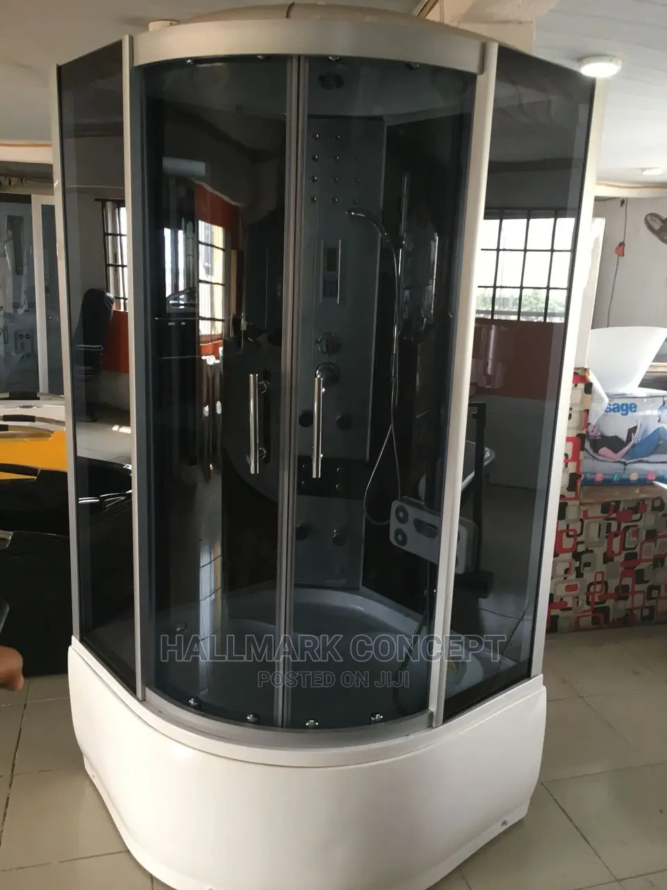 100x100 Shower Room With Steam
