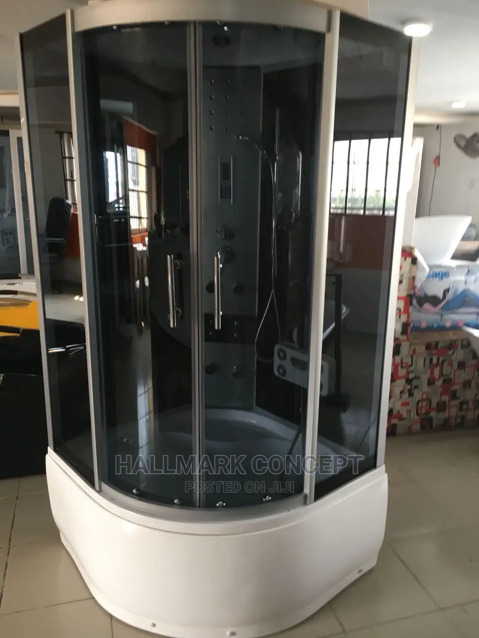 100x100 Shower Room With Steam