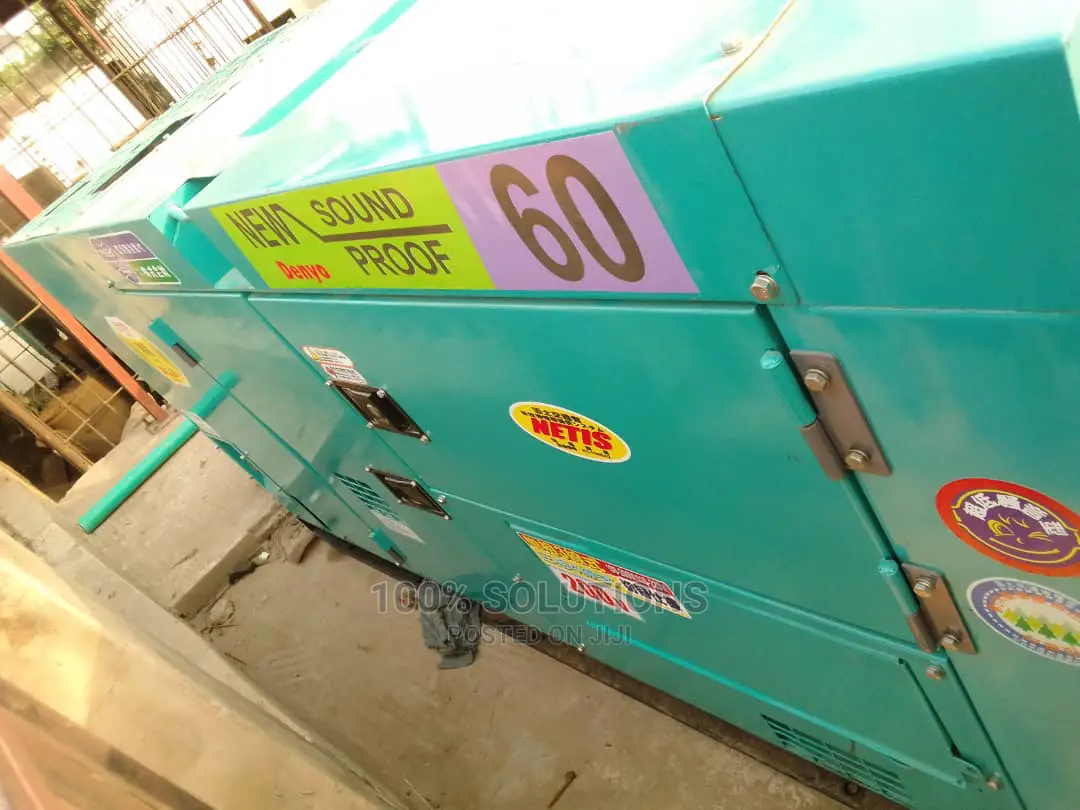 60KVA Denyo Sound Proof Generator for Sale. Japan