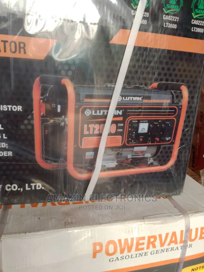 Lutian 3.6kva Long Coil Generator (100% Copper)