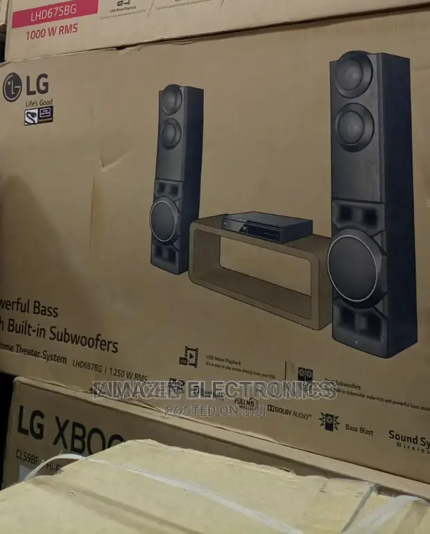 Lg 1250 Watts Powerful Home Theater Aud LHD 687
